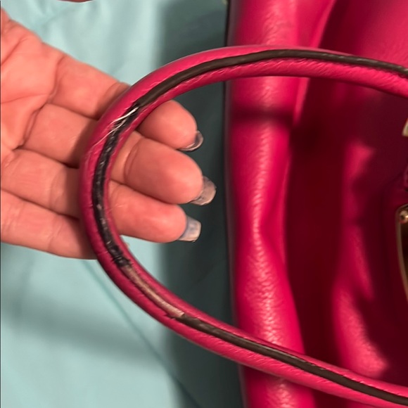 Michael Kors Vibrant Pink Tote Bag - Picture 12 of 13